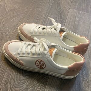 Tory Klein White and Tan Sneakers for Everyday Comfort